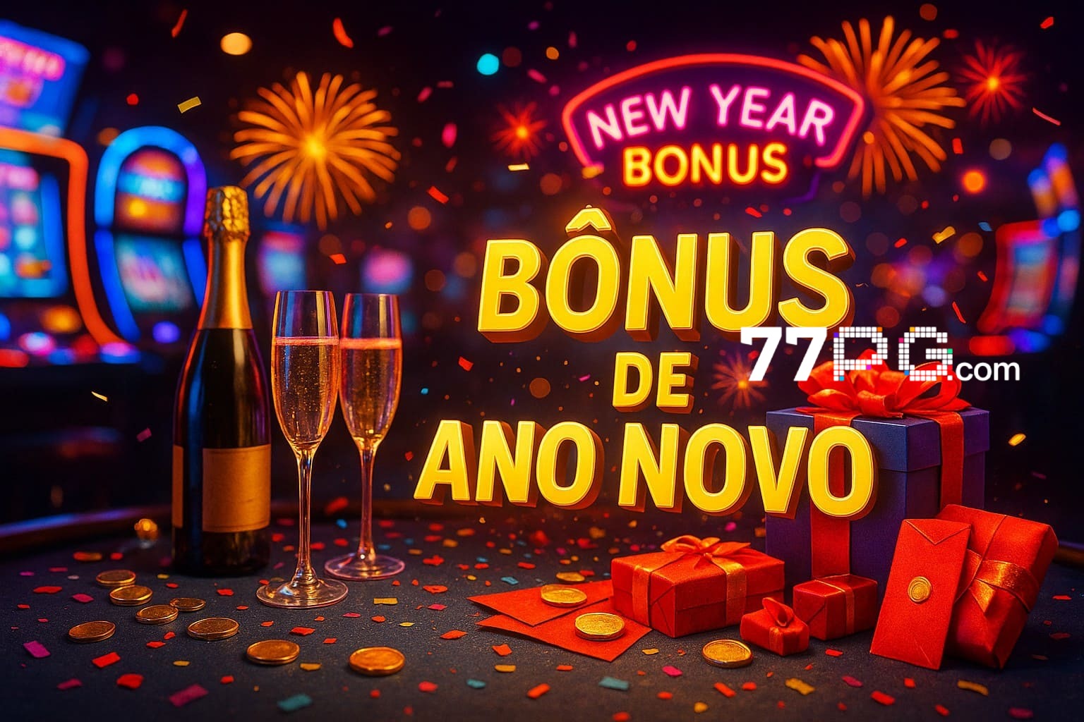 Promoções de Ano Novo no 77PG